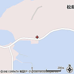 熊本県上天草市松島町合津6934-7周辺の地図