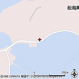 熊本県上天草市松島町合津6934-8周辺の地図