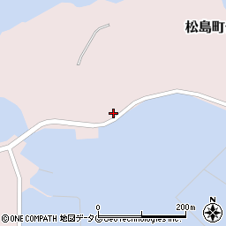 熊本県上天草市松島町合津6934-3周辺の地図