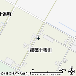 熊本県八代市郡築十番町49周辺の地図