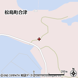 熊本県上天草市松島町合津6813周辺の地図