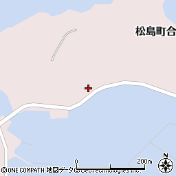 熊本県上天草市松島町合津6930周辺の地図