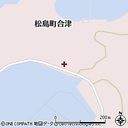 熊本県上天草市松島町合津6831周辺の地図