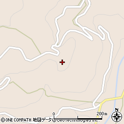 熊本県八代市泉町栗木991周辺の地図