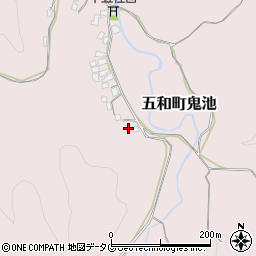 熊本県天草市五和町鬼池989周辺の地図