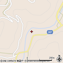 熊本県八代市泉町栗木5809周辺の地図