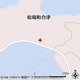 熊本県上天草市松島町合津6834周辺の地図