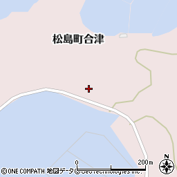 熊本県上天草市松島町合津6833周辺の地図