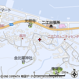 熊本県天草市五和町二江周辺の地図