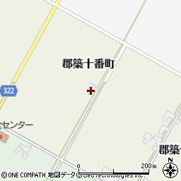 熊本県八代市郡築十番町78周辺の地図