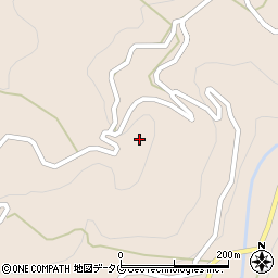 熊本県八代市泉町栗木1046周辺の地図