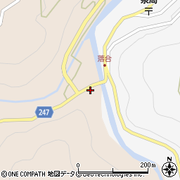 熊本県八代市泉町栗木5873周辺の地図