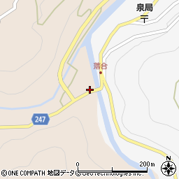 熊本県八代市泉町栗木5863周辺の地図