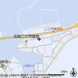 熊本県天草市五和町二江1335-1周辺の地図