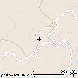 熊本県八代市泉町栗木970周辺の地図