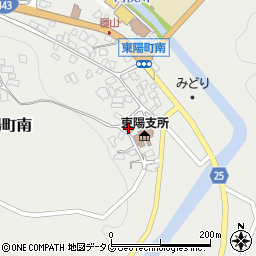 熊本県八代市東陽町南1106周辺の地図