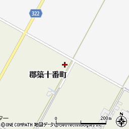 熊本県八代市郡築十番町82周辺の地図