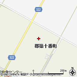 熊本県八代市郡築十番町90周辺の地図
