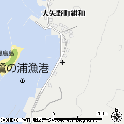 熊本県上天草市大矢野町維和118周辺の地図