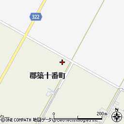 熊本県八代市郡築十番町82-1周辺の地図