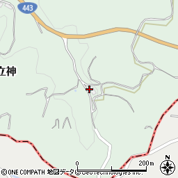 熊本県八代郡氷川町立神331周辺の地図
