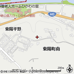 熊本県八代市東陽町南東陽平野周辺の地図