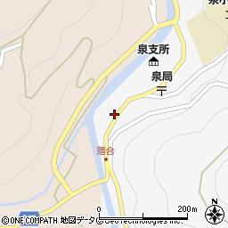 熊本県八代市泉町柿迫3193周辺の地図