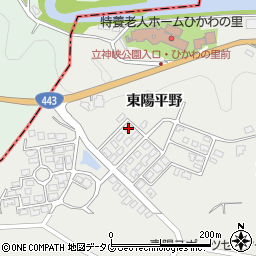 熊本県八代市東陽町南825-19周辺の地図