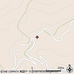 熊本県八代市泉町栗木297周辺の地図