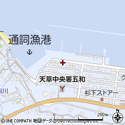 熊本県天草市五和町二江4998周辺の地図