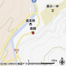 熊本県八代市泉町柿迫3175周辺の地図