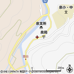 熊本県八代市泉町柿迫3182周辺の地図