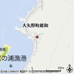 熊本県上天草市大矢野町維和134周辺の地図