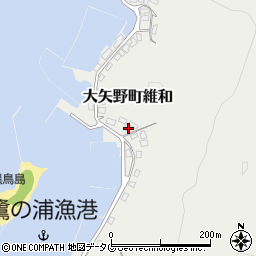 熊本県上天草市大矢野町維和135周辺の地図