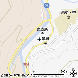 熊本県八代市泉町柿迫3177周辺の地図
