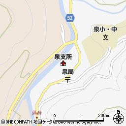 熊本県八代市泉町柿迫3131周辺の地図