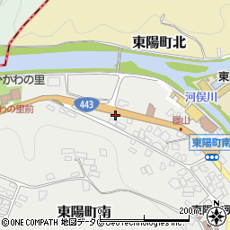 熊本県八代市東陽町南1033周辺の地図