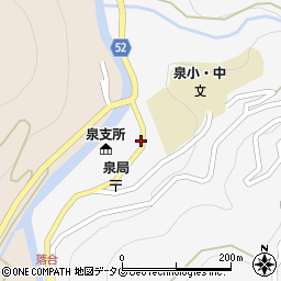 熊本県八代市泉町柿迫3137周辺の地図