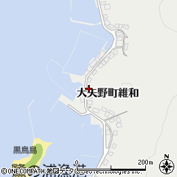 熊本県上天草市大矢野町維和154周辺の地図