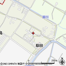 熊本県八代郡氷川町中島周辺の地図