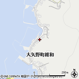 熊本県上天草市大矢野町維和158周辺の地図