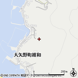 熊本県上天草市大矢野町維和161周辺の地図