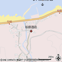 松原酒店周辺の地図