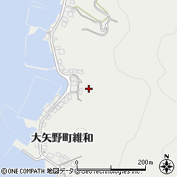 熊本県上天草市大矢野町維和160周辺の地図