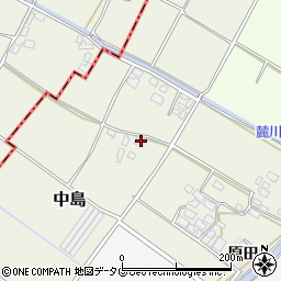 熊本県八代郡氷川町中島344-1周辺の地図