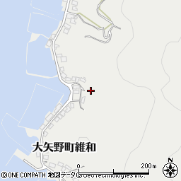 熊本県上天草市大矢野町維和176周辺の地図