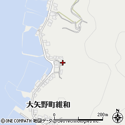 熊本県上天草市大矢野町維和98周辺の地図