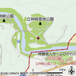 熊本県八代郡氷川町立神598周辺の地図