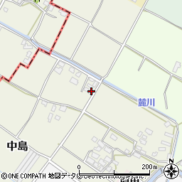 熊本県八代郡氷川町中島234周辺の地図