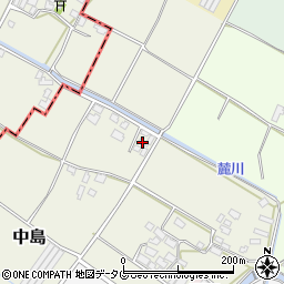 熊本県八代郡氷川町中島231周辺の地図